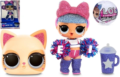 Игровой набор Lol Surprise All-Star BBS Sports Daring diva Cheer Team Sparkly doll спортсменка даринг дива