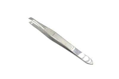 Пинцет для бровей Beauty LUXURY P-11 скошенный, сталь (4820125713212)