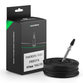 Камера для для велосипеда ROCKBROS 700x28/32C PRESTA 60 мм (RB-T1703-5289)