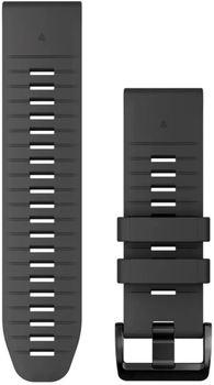 Pasek Garmin QuickFit Silicone Band 26mm Graphite (010-13281-09)