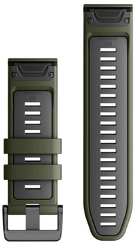 Pasek Garmin QuickFit Silicone Band 26mm Moss/Graphite (010-13281-07)