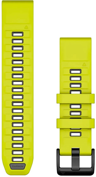 Pasek Garmin QuickFit Silicone Band 22mm Amp Yellow/Graphite (010-13392-08)