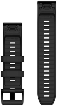 Ремінець Garmin QuickFit Silicone Band 22mm Black (010-13392-02)