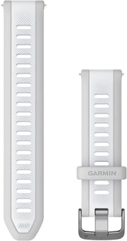 Ремінець Garmin Quick Release Silicone Band 20mm Mist Grey/Whitestone (010-11251-AH)