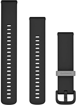 Ремінець Garmin Quick Release Silicone Band 20mm Black (010-12932-30)