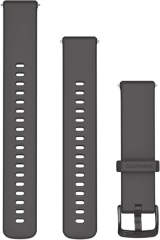 Ремінець Garmin Quick Release Silicone Band 18mm Pebble Gray (010-13256-00)