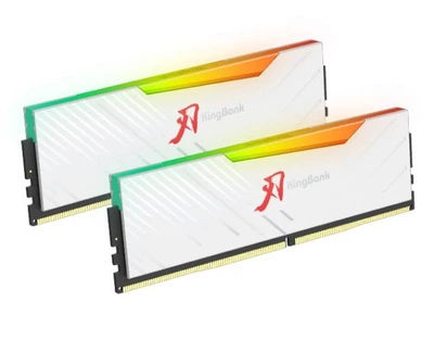 KingBank DDR5 6400Mhz 16GB×2（計32GB） Память 16Gb x 2 (32Gb Kit) ddr5, 6400 MHz, KingBank Soarblade rgb