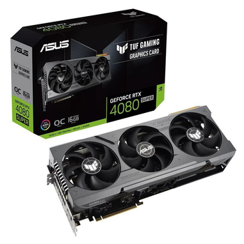 Відеокарта GF RTX 4080 Super 16 GB GDDR6X TUF Gaming OC Asus (TUF-RTX4080S-O16G-GAMING) ( Black )