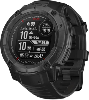 Смарт-годинник Garmin Instinct 2X Solar Tactical Edition Black (010-02805-03)