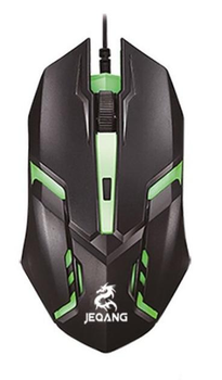 USB Мышь JEQANG JM-318, 1200 DPI, 1.25 м Черный