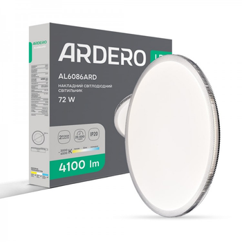 Світлодіодний накладний світильник Ardero AL6086ARD MODA 72Вт (80491)