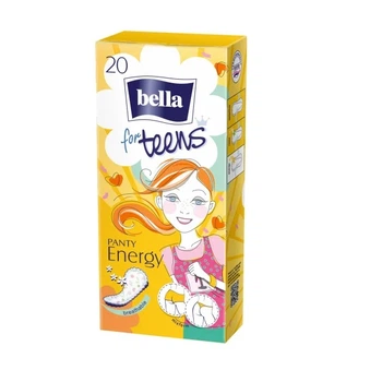 Прокладки ежедневные Bella For Teens energy желтый 20 шт (5900516311643)