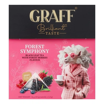 Чай чорний Graff Forest Symphony 20 шт *1.8 г (4820279611150)