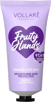 Крем для рук Vollare Cosmetics 4221 Cream Fruity Hands Питательный Манго + Алоэ 50 мл (5902026648752)