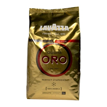 Кофе в зернах Lavazza с роскошным ароматом, итальянский рынок qualita oro 100% arabica, 1000 г