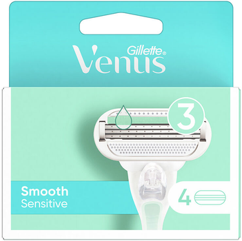 Zestaw wkładów do maszynek Gillette Venus Smooth Sensitive 4 szt (8001090594747)