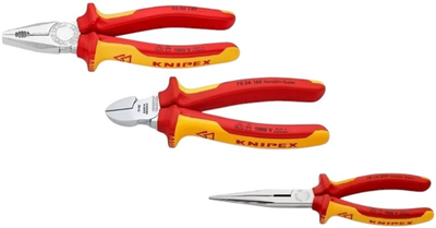 Zestaw szczypiec izolowanych Knipex Elektro Set 00 20 12 (00 20 12)