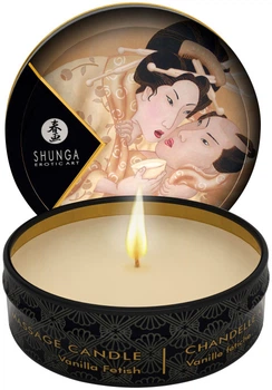 Масажна олія у формі свічки Shunga Vanilla Fetish Ваніль 30 мл (697309046015)