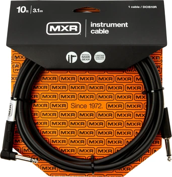 Кабель инструментальный MXR Standard DCIS10R Jack 6.3 мм/Jack 6.3 мм угловой 3 м (R123869)
