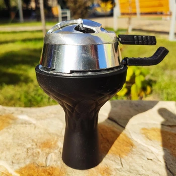 Калауд Silver для кальяну з 2 силіконовими ручками