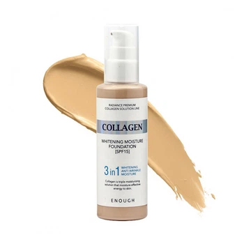 Тональний крем Enough Collagen 3in1 Whitening Moisture Foundation SPF15 13 тон