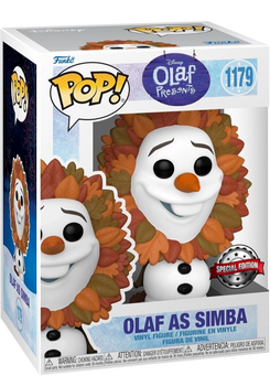 Figurka Funko Pop! Disney Olaf Present Olaf as Simba Exclusive 9 cm (889698618236)