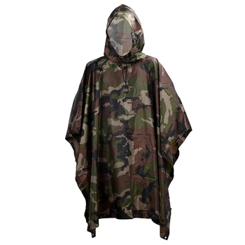 Пончо-дощовик Smartex 210T polyester L ST-P302 american jungle ST259