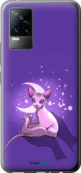 Чехол на Vivo V21E Кот2 "4676u-2375-70447"