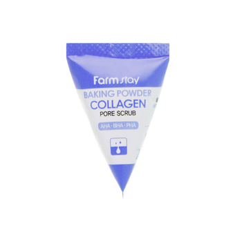 Скраб для лица с содой и коллагеном FarmStay Baking Powder Collagen Pore Scrub