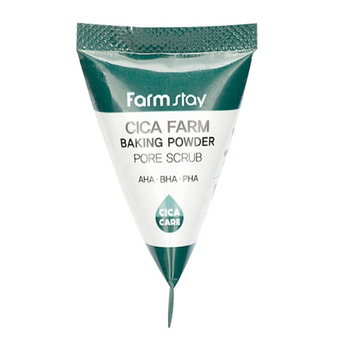 Скраб для лица с центеллой Farm stay Cica Farm Baking Powder Pore Scrub