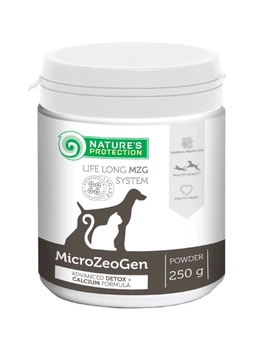 Кормовая добавка для собак и кошек с кальцием Nature's Protection MicroZeoGen 250 г