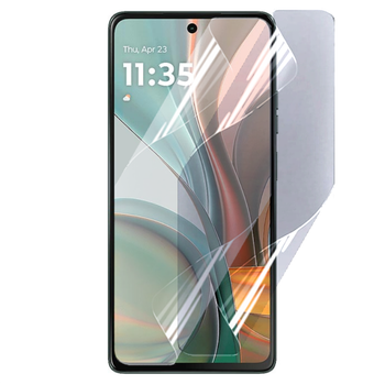 Противоударная гидрогелевая пленка Hydrogel Film для Motorola Moto G75, Transparent