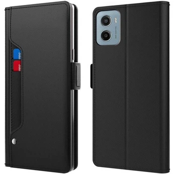 Чехол-книжка Deexe Eclipse Wallet для Motorola Moto G05 / Moto E15 - Black