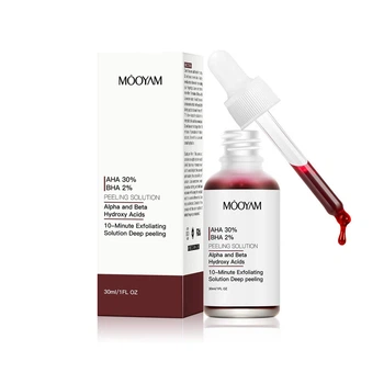 Пілінг з АНА та ВНА кислотами MOOYAM AHA 30% BHA 2% Peeling Solution