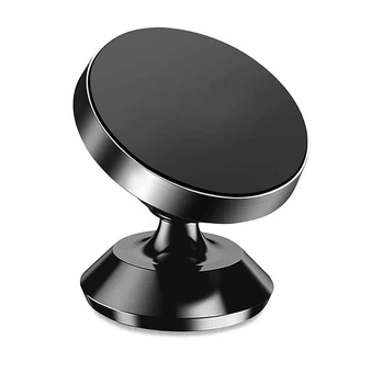 Магнитный держатель для телефона Magnetic автодержатель подставка под телефон в авто на торпедо до 10 дюймов Черный