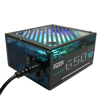 Блок живлення 650Вт AZZA PSAZ New ARGB 650W ATX (80 PLUS Bronze, 150x86x165мм)