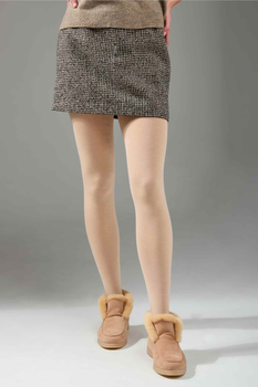 Колготки жіночі Legs теплі 80 den VELOUR LUX 80=200 1/2(р) ecrui (615)