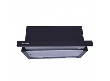 Витяжка телескопічна MINOLA HTL 6615 BL 1000 LED (1000 м3/год, 2 швидк., кнопкове кер.) 148662