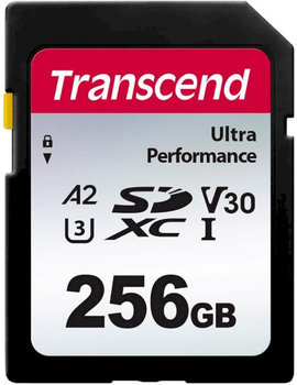 Карта памяти Transcend microSDXC 340S 256GB UHS-I U3 V30 A2 (TS256GUSD340S)