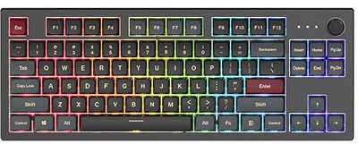 Клавіатура USB FULL SIZE MONTECH MK105DR чорна 296656