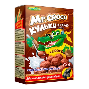Шарики Золотое зерно Mr.Croco из Какао 75 г (4820017294478)
