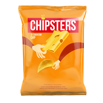 Чипсы натуральные Chipster's сыр 25г (4820182741845)