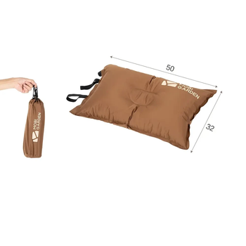 Подушка самонадувна Mobi Garden Stars air NXL1534002 brown