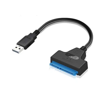 Кабель живлення з USB 3.0 на SATA, адаптер перехідник до SSD HDD 2.5 конвертер, вінчестер, кишеня 772621