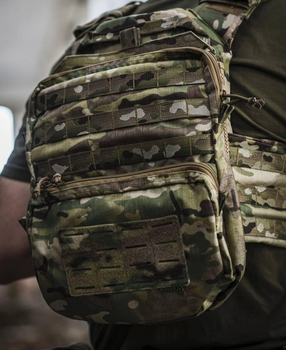 Штурмова панель на плитоноску MultiCam Malva Ammunition