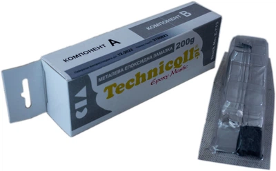 Клей (холодная сварка) для металла 200 г Technicqll (пластилин)