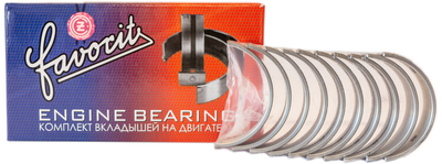 Вкладыш ЗАЗ 1102 коренной 0.50 мм Favorit