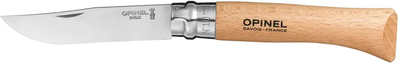 Ніж складаний Opinel №10 VRI Inox (нержавійка) 123100