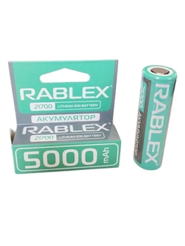 ​Аккумулятор Rablex 21700 Li-lon 5000 mAh литий-ионный 3.7 V