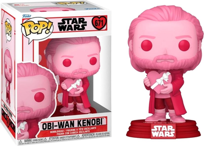 Фігурка Funko Pop! Disney Star Wars Valentines S4 Obi-Wan Kenobi 671 Bobble-Head (889698762151)